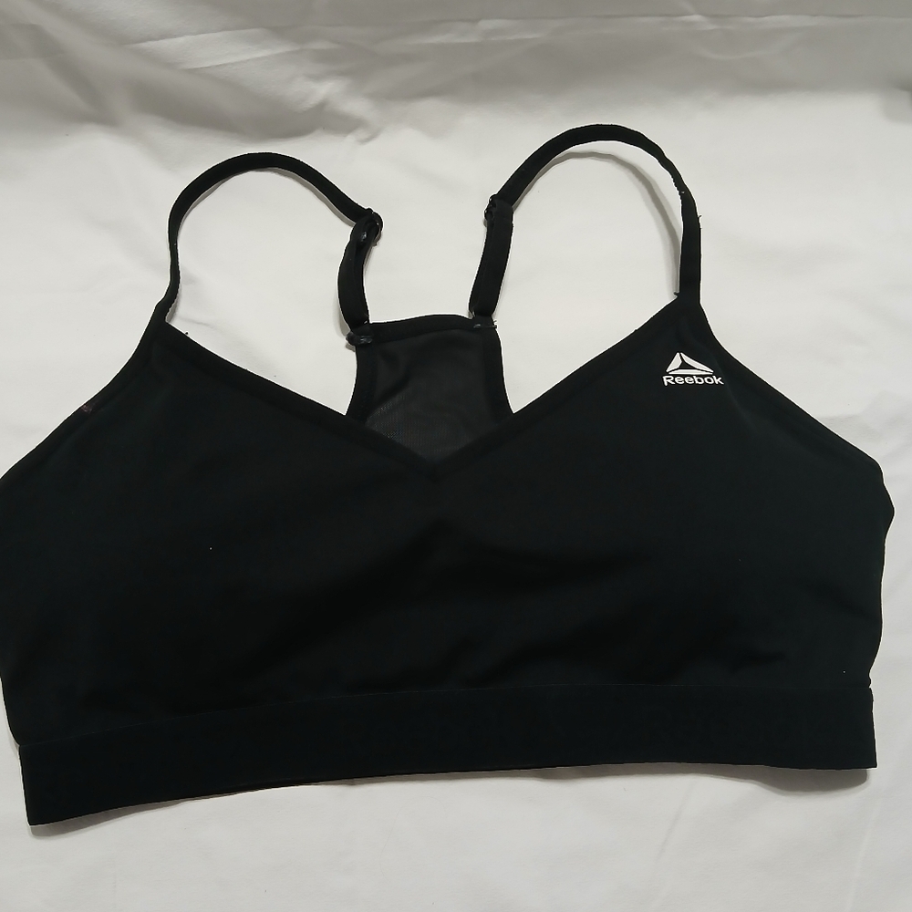 Reebok Women's Black Sports Bra‎